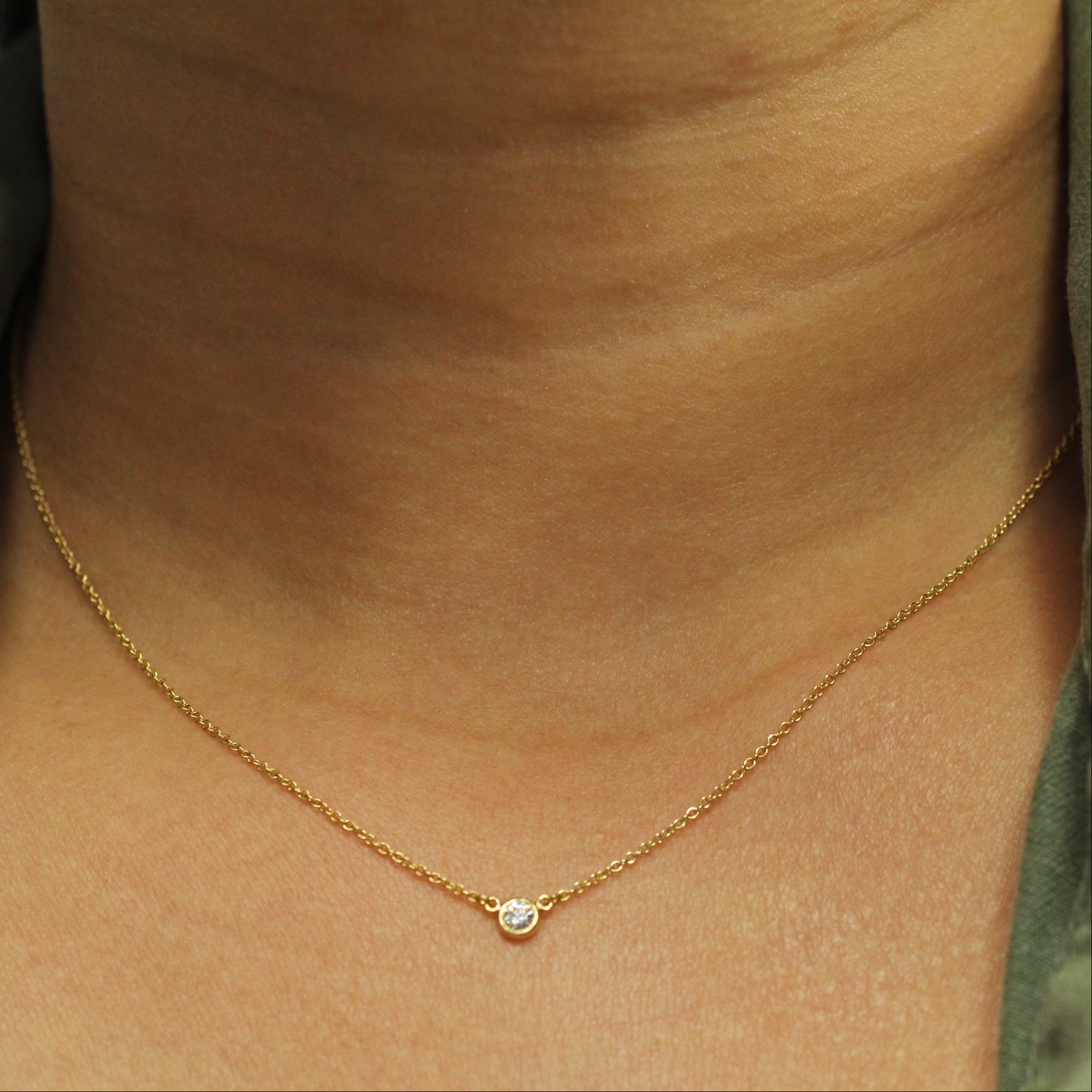 tiffany diamond necklace by the yard